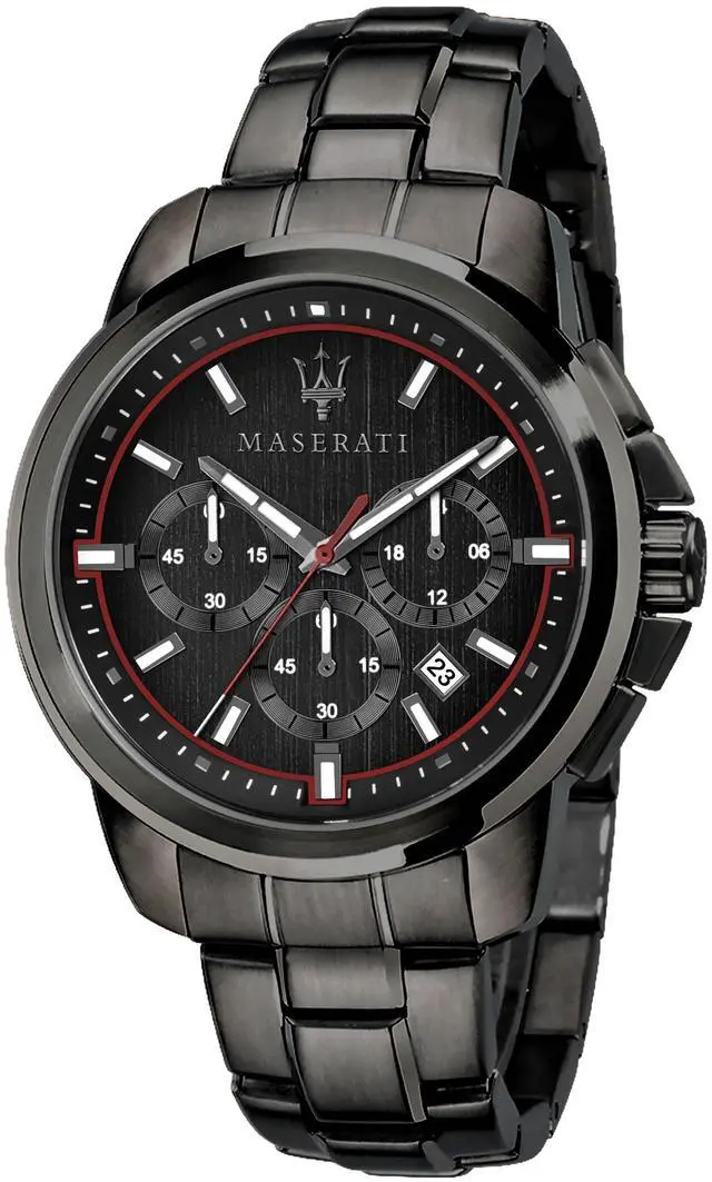Main image of Maserati Successo Limited Edition Chronograph Stainless Steel Black Dial Quartz R8873621027 Men'S Watch
