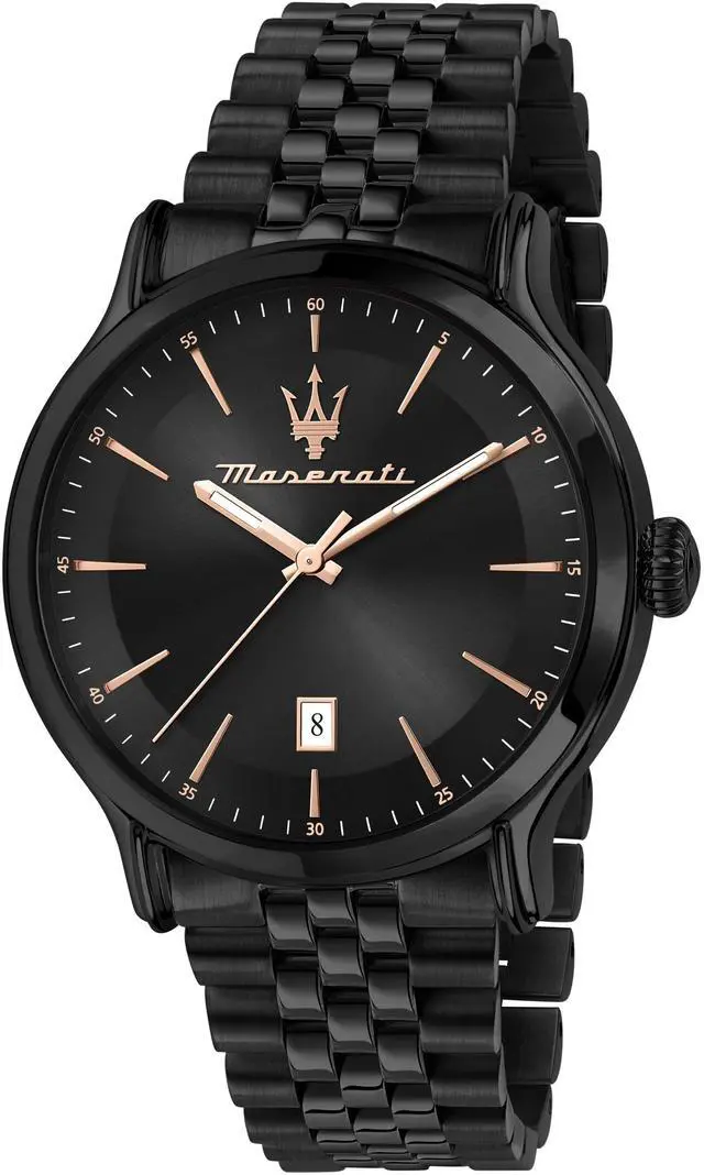 Main image of Maserati Epoca Limited Edition Stainless Steel Black Dial Quartz R8853118022 100M Men'S Watch
