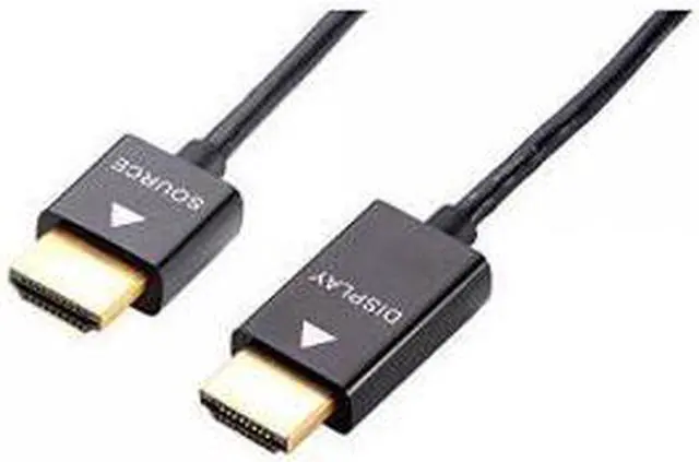 Main image of iMBAPrice iMBA-RDM-10BK 10-Feet Ultra Slim Series High Performance HDMI Cable with RedMere Technology Chip and 4K Suppor