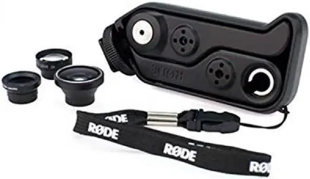 Alt view image 2 of 6 - Rode RODEGRIP+ Multi-purpose mount & lens kit for iPhone 4 & iPhone 4S