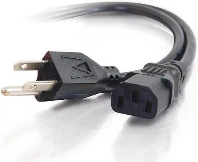 Main image of 14719 - Cables To Go 25ft Universal Power Cord - 25ft - Black