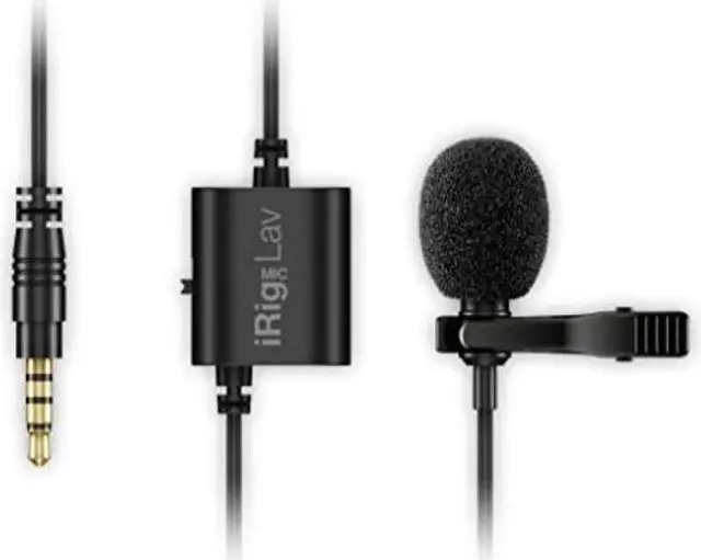 Main image of IK Multimedia iRig Mic Lav compact lavalier microphone for smartphones and tablets