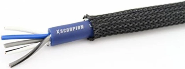 Alt view image 3 of 5 - NEW XSCORPION ET141BK EXPANDABLE BRAIDED SLEEVE 1/4" DIA 100' SPOOL