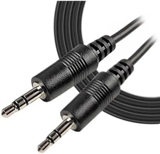 Main image of imbaprice 25 feet professional quality nickel plated 3.5 mm male/male stereo audio cable