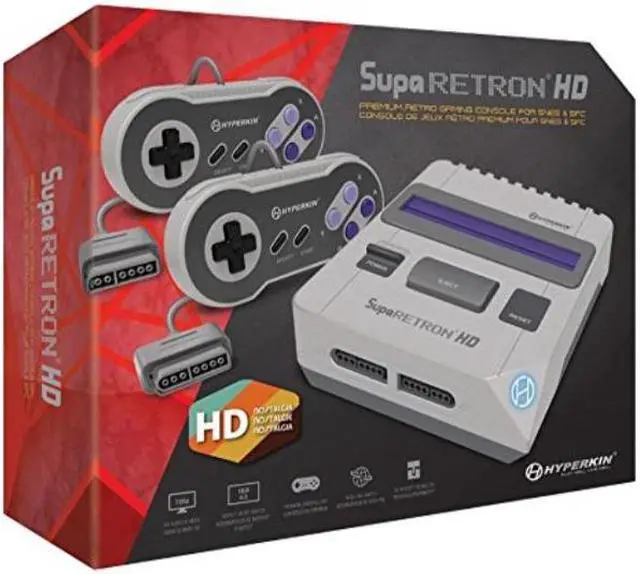 Alt view image 4 of 17 - Hyperkin SupaRetroN HD Gaming Console for Super NES/Super Famicom