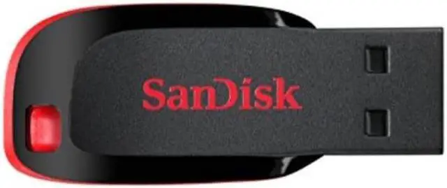 Alt view image 3 of 11 - SanDisk Cruzer Blade 64GB USB 2.0 Flash Drive- SDCZ50-064G-B35