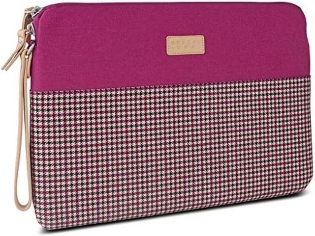 Alt view image 2 of 6 - Greene + Gray Zippered Sleeve Case for Microsoft Surface Pro Burgundy