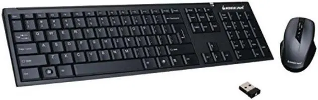 Main image of IOGEAR Long Range 2.4 GHz Wireless Keyboard and Mouse Combo, GKM552R