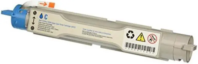 Main image of dell 5100cn cyan toner 8000 yield orginal oem# 3105810  geniune orginal oem toner