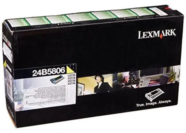 Alt view image 2 of 5 - Lexmark 24B5806 Yellow Extra High Yield Return Program Toner Cartridge