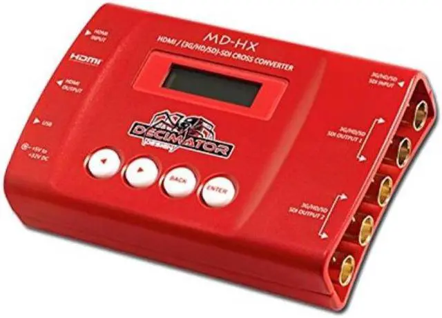 Alt view image 2 of 20 - Decimator DD-HX HDMI & SDI Cross Converter with Scaling & Frame Rate Conversion