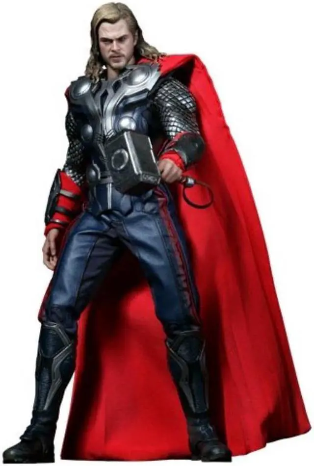 Alt view image 2 of 8 - Thor The Avengers Movie Masterpiece One Sixth Hot Toys Action Figure