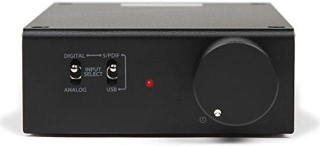 Main image of micca origain compact stereo integrated amplifier and dac, 50w x 2, 96khz/24bit, usb and optical s/pdif black