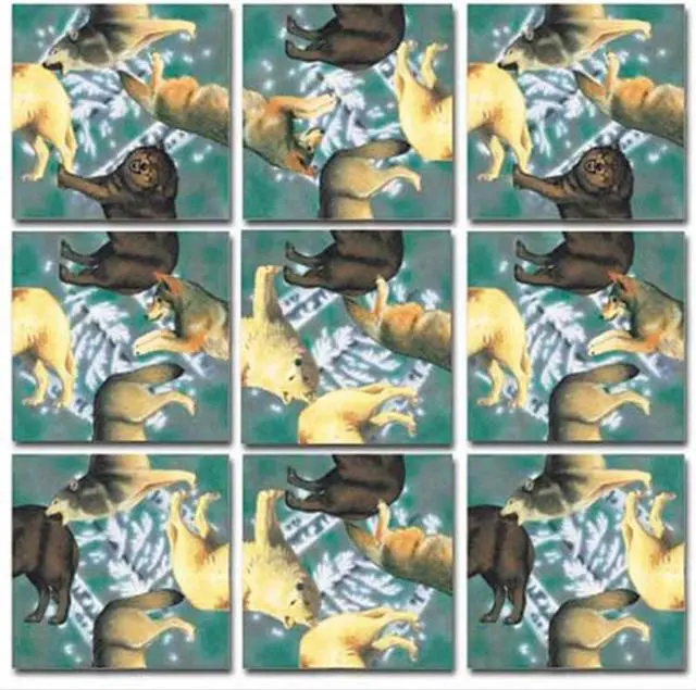 Main image of Scramble Squares: Wolves
