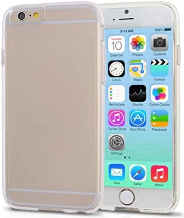 Alt view image 3 of 10 - V7 Slim Clear Case for iPhone 6