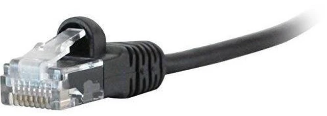 Alt view image 2 of 7 - COMPREHENSIVE CONNECTIVITY COMPANY MCAT6-5PROBLK 5FT CAT6 BLACK SNAGLESS PATCH