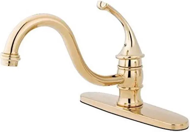 Alt view image 2 of 4 - Kingston Brass KB3572GLLS Single Handle 8" Kitchen Faucet without Sprayer