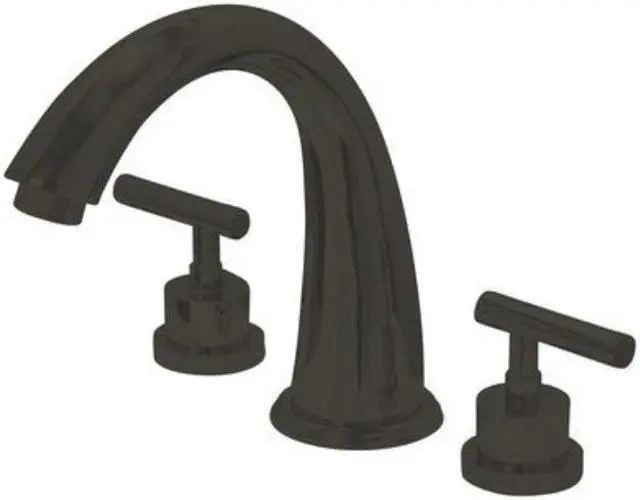 Alt view image 3 of 5 - Kingston Brass KS2365CML MANHATTAN Roman Tub Filler