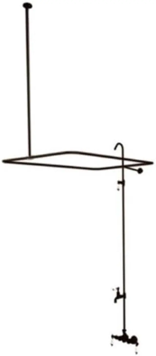 Alt view image 2 of 5 - Kingston Brass CC65T5 Clawfoot Tub Filler , Faucet, Oil Rubbed Bronze