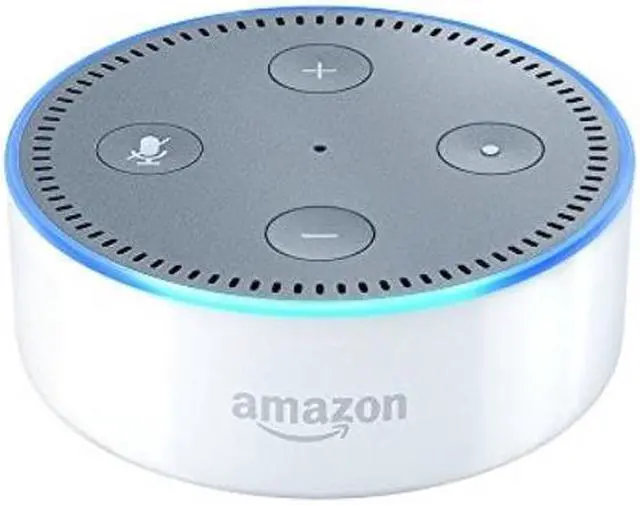 Alt view image 19 of 19 - Amazon Echo Dot - White