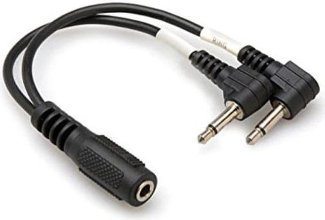 Main image of Hosa YMM-492 Y Cable 3.5mm TRS Female - 3.5mm TS Ra