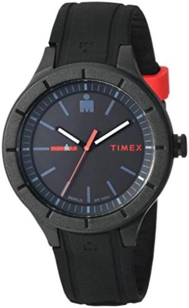 Alt view image 4 of 7 - Timex IRONMAN Essential 43mm Resin Strap Watch - Black/Red - TW5M16800