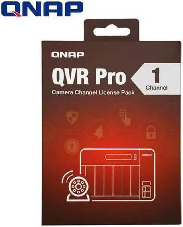 Main image of QNAP LIC-SW-QVRPRO-1CH 1 Channel License for QVR Pro
