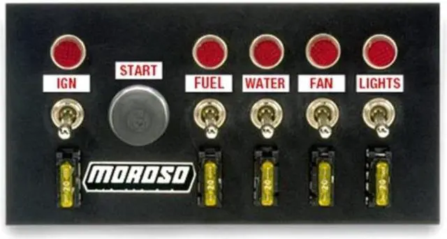 Alt view image 4 of 8 - Moroso Performance Toggle Switch Panel