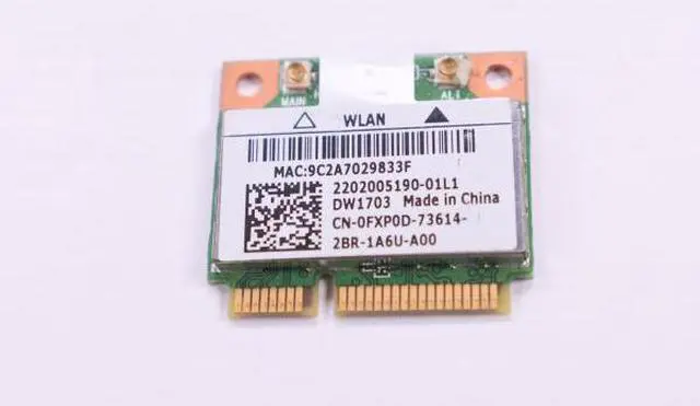 Alt view image 4 of 5 - GENUINE DELL INSPIRON 15-3521 15.6" WIFI WIRELESS CARD AR5B225 FXP0D 0FXP0D