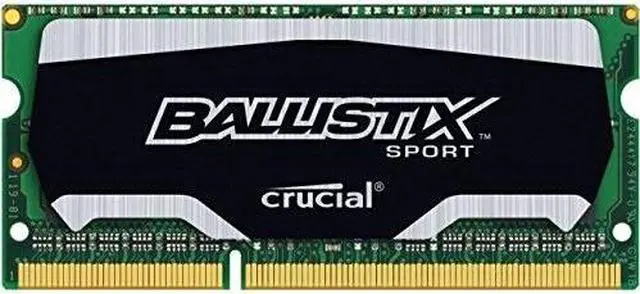 Alt view image 4 of 4 - Crucial Ballistix Sport 8GB 204-Pin DDR3 SO-DIMM DDR3 1866 (PC3 14900) Laptop Memory Model BLS8G3N18AES4