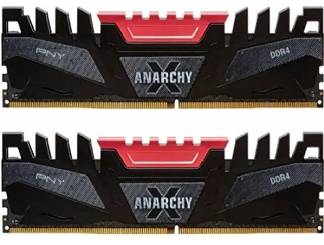 Main image of PNY XLR8 16GB (2 x 8GB) DDR4 3200 (PC4-25600) CL16 288-Pin SDRAM Desktop Memory Model MD16GK2D4320016AXR