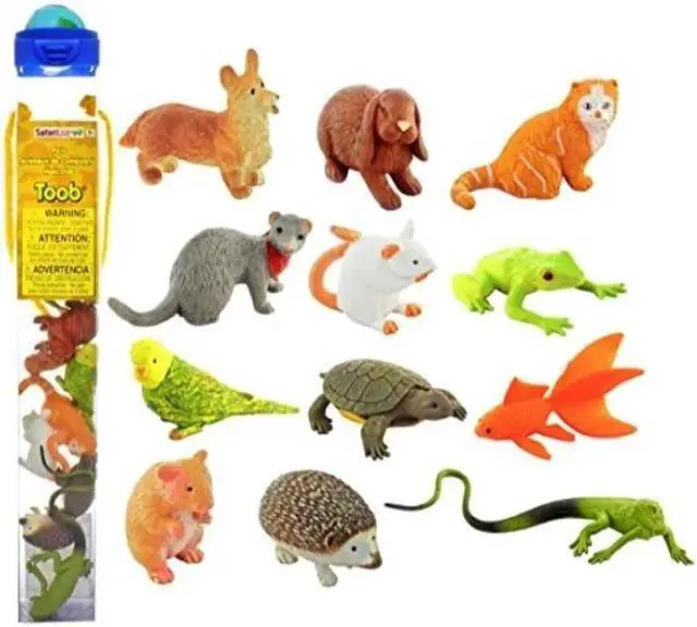 Alt view image 4 of 8 - Toobs Pets Safari Ltd Set Educational Kids Toy Figure