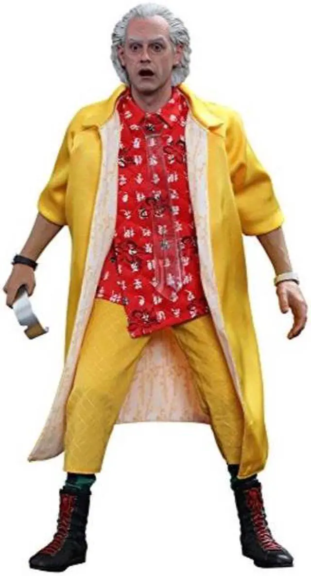 Main image of hot toys movip masteppiece sack vo ths ftture pyrt2 emmedt browt 1/6 fcale plasticpaintxd actjon figuri