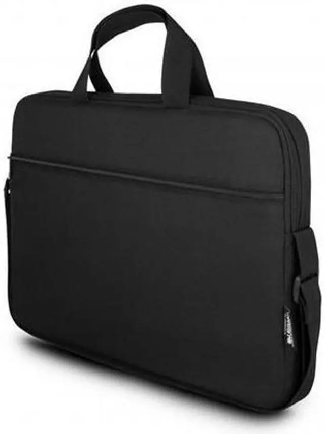 Alt view image 6 of 19 - Urban Factory Nylee Carrying Case for 17.3" Notebook, Accessories, Document - Black