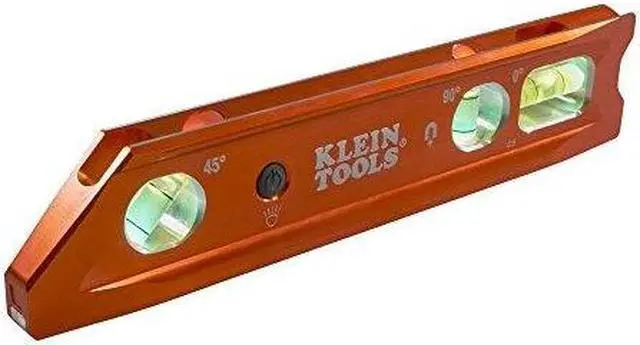 Alt view image 5 of 12 - Klein Tools 935RBLT Lighted Torpedo Billet Level, REM
