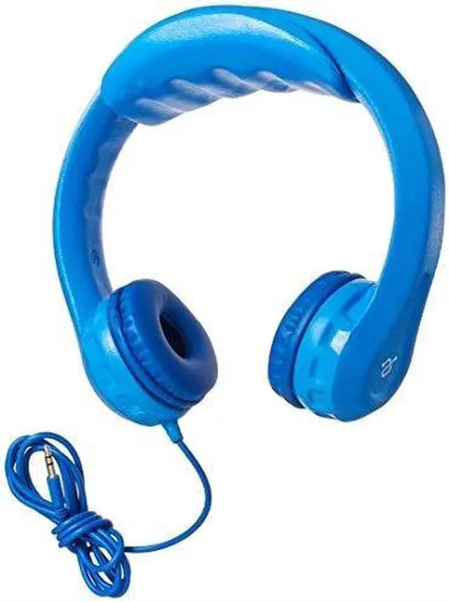 Alt view image 11 of 14 - Aluratek AKH01FB Volume-Limiting Wired Foam Headphones - Blue