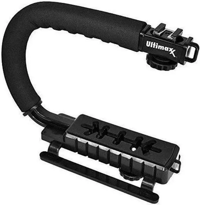 Alt view image 5 of 6 - Ultimaxx Professional Video Action Stabilizing Handle Grip Handheld Stabilizer for DSLR Cameras and Camcorders
