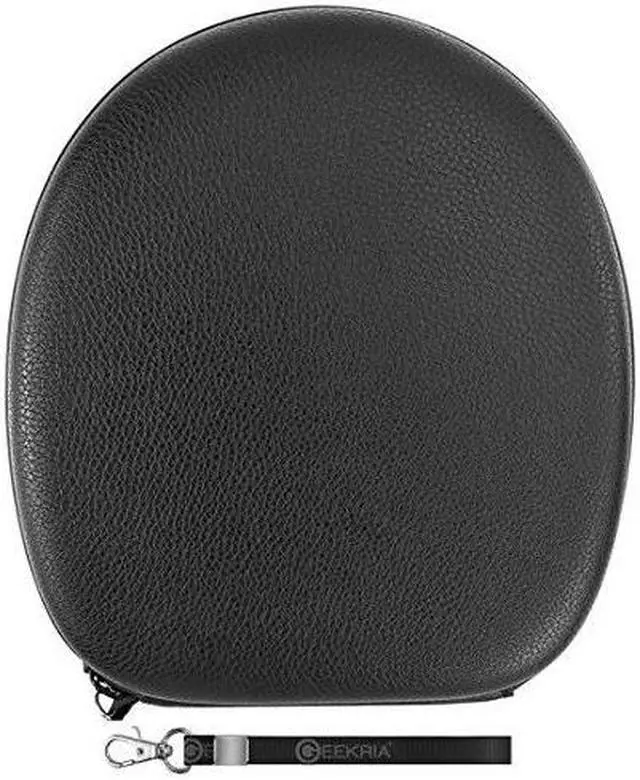 Main image of Geekria Shield Headphones Case Compatible with Grado SR325e, SR80, SR80e, SR80i, SR60, SR60i, SR60e, RS2, RS1  Case, Replacement Hard Shell Travel Carrying Bag with Cable Storage (Black)