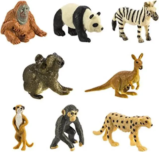 Alt view image 3 of 4 - Exotic Fun Pack Mini Good Luck Figures Safari Ltd