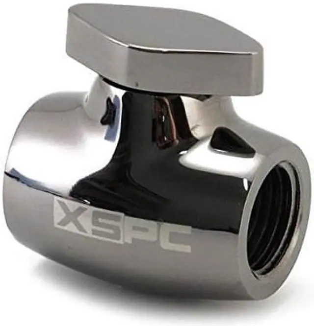 Alt view image 6 of 11 - XSPC Ball Valve G1/4 (Black Chrome)"