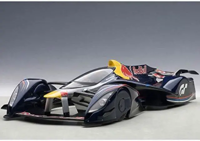 Alt view image 5 of 5 - Red Bull X2014 Fan Car Red Bull Color Sebastian Vettel 1/18 Model Car by Autoart