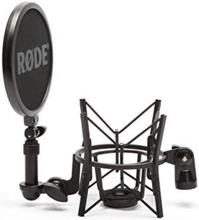 Alt view image 3 of 8 - Rode SM6 Microphone Shockmount and Removable Pop Filter