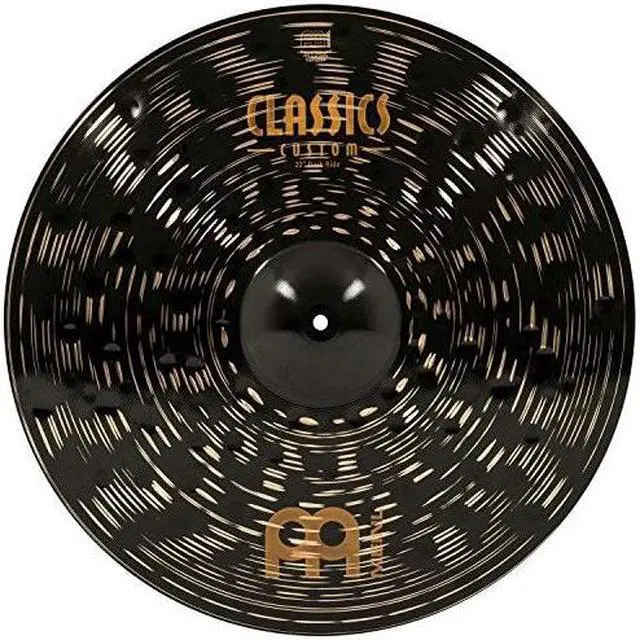 Main image of meinl 22" ride cymbal  classics custom dark  made in germany, 2year warranty cc22dar