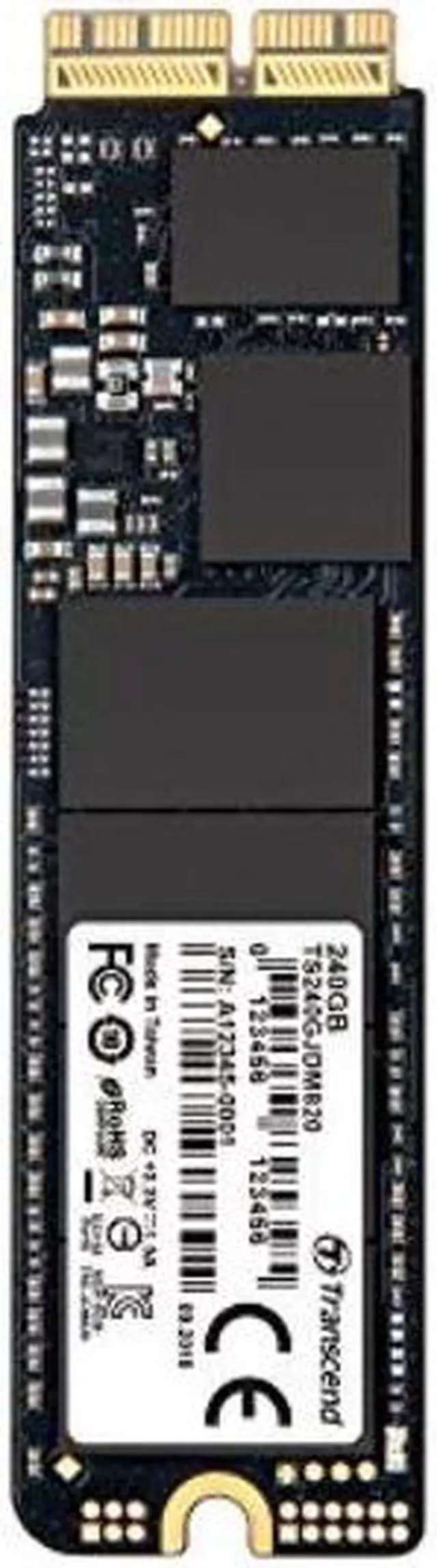 Alt view image 7 of 18 - 240GB JETDR 820 PCIE SSD MAC M13-M15