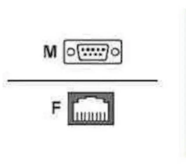 Alt view image 4 of 10 - Digi International 76000701 TS DB-9M to RJ-45 Modem Adapter