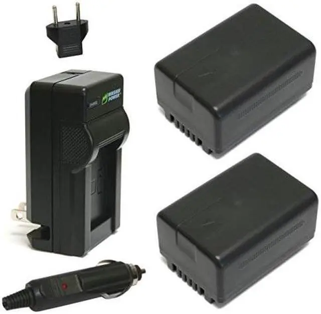 Alt view image 4 of 7 - Wasabi Battery and Charger Kit for Panasonic VW-VBT190