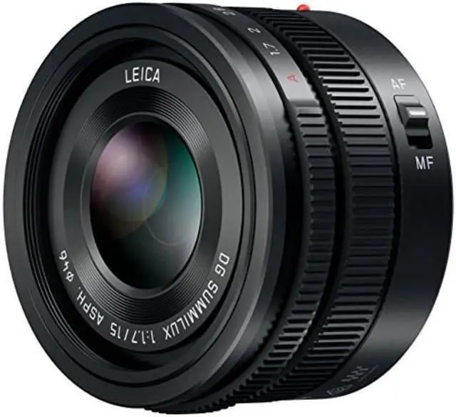 Alt view image 20 of 20 - Panasonic LUMIX G Leica DG Summilux 15mm f/1.7 Lens (Black)