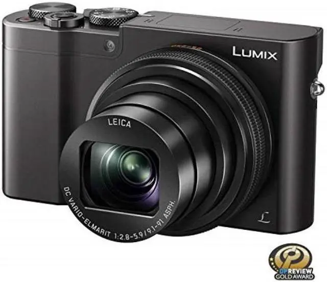 Alt view image 9 of 20 - Panasonic LUMIX ZS100 20.1MP 4K Digital Camera (Black) Holiday Bundle