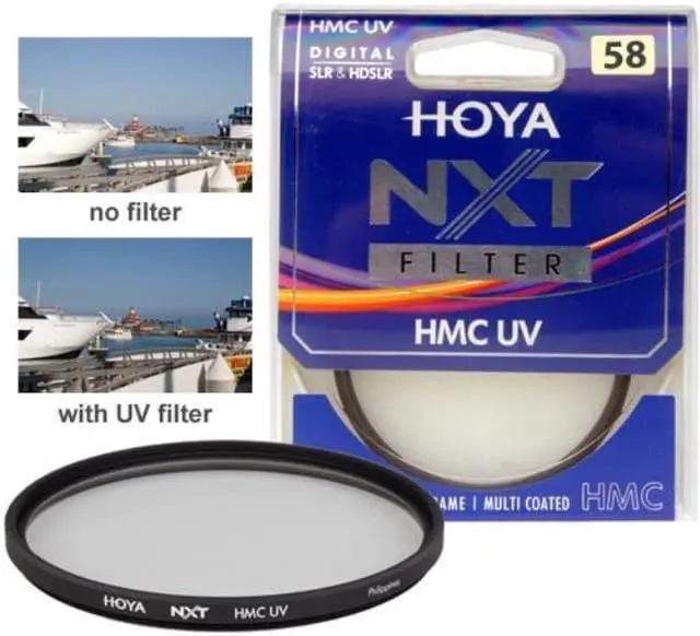 Alt view image 4 of 7 - Hoya 58mm NXT/ UV Haze Filter