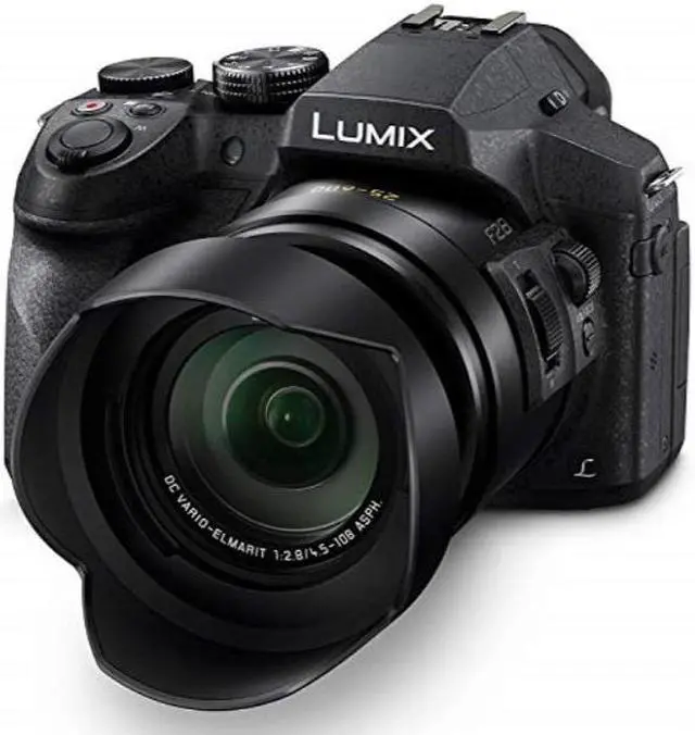Alt view image 20 of 20 - LUMIX FZ300 4K 24X F2.8 Long Zoom Digital Camera